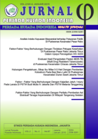 JURNAL PERSADA HUSADA INDONESIA Vol.2 No.4 Januari 2015