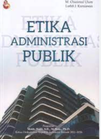 Etika administrasi publik