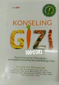 konseling gizi  proses komunikasi,tatalaksana,serta aplikasi konseling gizi pada berbagai diet