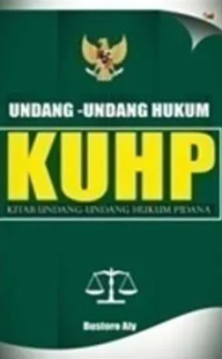 Kitab Undang-Undang Hukum Pidana